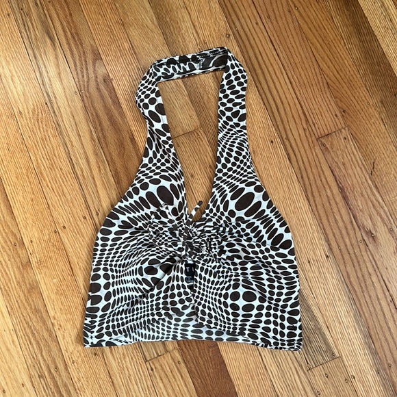 Motel Rocks Tops - MOTEL ROCKS halter crop